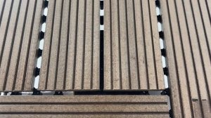 Садовый паркет из ДПК (текстура вельвет), «MasterDeck», Венге