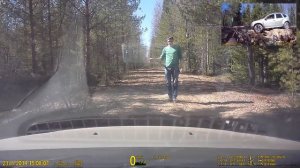 Рено Дастер по лесной дороге / Renault Duster Offroad