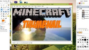 (Free) How To Make A Good Minecraft Thumbnail With Gimp