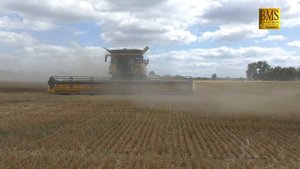 New Holland CR 10.90 TT- Der größte Rotor-Mähdrescher der Welt-12,5m-Getreideernte-barley harvester