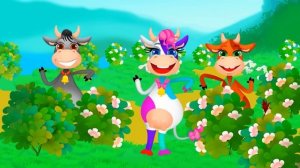 КОРОВА КОЛЬОРОВА – Дитячі Пісні – З Любов'ю до Дітей