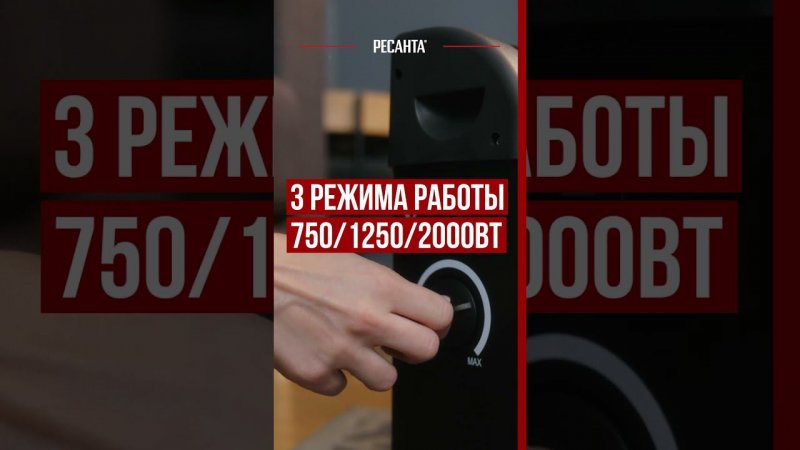 Супер обогрев конвектором Ресанта ОК-2000СЧ!