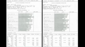 Биоимпедансометрия. Прошел еще раз через 14 дней. Сравнение результатов.