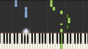 Depeche Mode Just Can't Get Enough  [ Easy Piano Tutorial] Synthesia