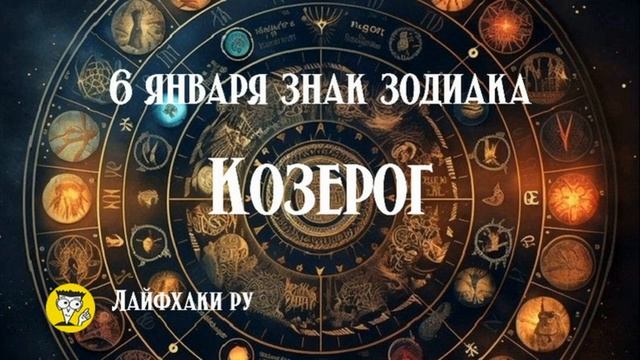 6 января знак зодиака козерог смотреть онлайн