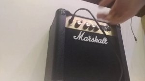 Работоспособность комбика Marshall MG10