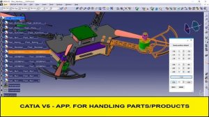 CATIA V5 - APP. FOR HANDLING PARTS OR PRODUCTS (VISUAL STUDIO 2019)