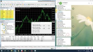 Telegram MT4 Signal Trader Demo - Action