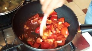 ВКУСНОЕ ОВОЩНОЕ РАГУ С КАБАЧКАМИ И ПОМИДОРАМИ. РЕЦЕПТ ОВОЩНОГО РАГУ ПАПРИКАШ В СЛИВОЧНОМ СОУСЕ КАРР