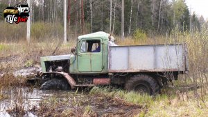 Самодельный вездеход пришёл к нам на выручку. Покатушки по грязи подошли к концу