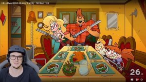 АДСКИЙ БОСС - 50 ФАКТОВ ► HELLUVA BOSS Murder Family | Реакция