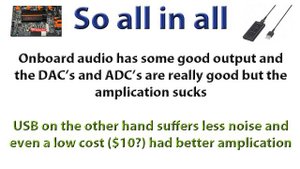 Onboard Audio Vs External USB Sound Cards (Realtek ALC898 vs Sony UAB80)