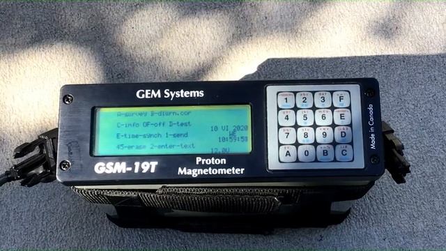 Magnetometer/Gradiometer Surveying with a GSM GEM-19T Proton Precession Magnetometer