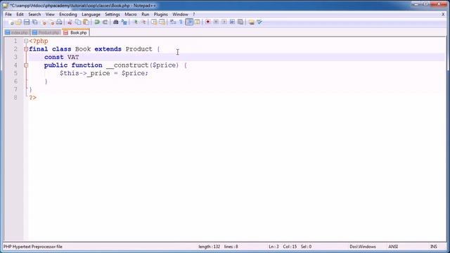 047 Class Constants | PHP Object Oriented Programming