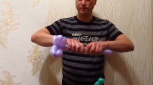 Как сделать цветок из шариков? - DIY