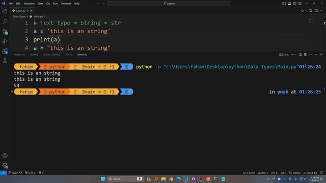 Data Types In Python