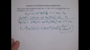 C5M Complex Ion & Solubility