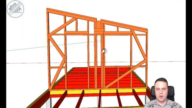 Дачный дом 4 х 8м с террасой 2 х 4м (каркасный) строим своими руками по себестоимости. Строим дачу! смотреть онлайн