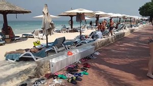Эмираты Шарджа пляж Occidental Grand hotel сент 2019 г.