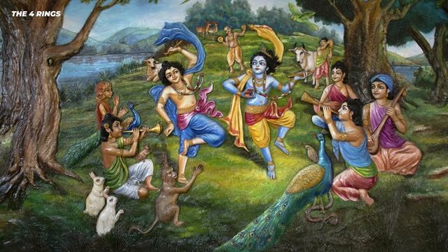Achyutam Keshavam Krishna Damodaram Bhajan | The 4 Rings смотреть онлайн