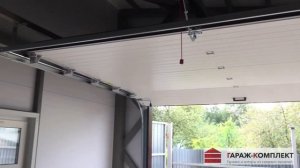 Построили большой гараж с навесом 16*15*4,2