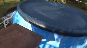 Надувной бассейн Intex 457-91см два года спустя