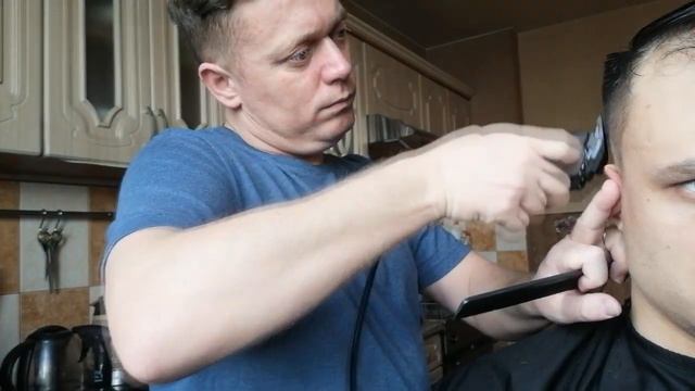 Мужские стрижки | Курс стрижка волос пошаговое видео#4 смотреть онлайн