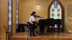 Ф.Крейслер "Прекрасный розмарин", Милютин Фёдор- скрипка