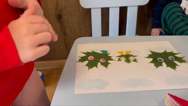 2 ВАРИАНТА простых осенних поделок / ВЛАД и МАКС смотреть онлайн