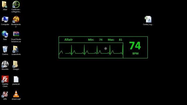 Cardia - The Heart Rate Monitor for gaming (Polar H7 implemented!!) смотреть онлайн
