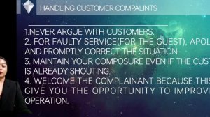 Chapter 8: Customer Goodwill and Food Service Ethics. Contracting For Catering Functions.