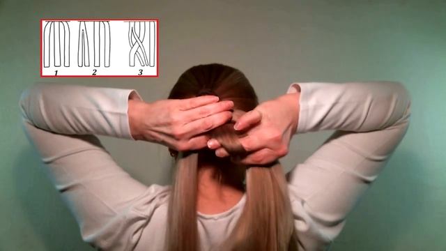 Объемная Косичка| Квадратная| Как Плести Видео Пошагово| Square Braid (Video Tutorial Step by Step)
