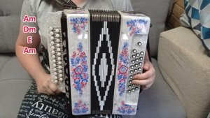 БЕЛЫЕ СТАВНИ / Разбор на гармони с цифрами