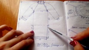 Свитер-платье Оверсайз  Мастер класс (теория)