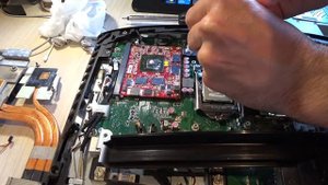 HP TouchSmart 610 Разборка и замена термопасты | Disassembling and thermal grease replacement