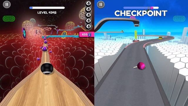 Going Balls | Funny Race 10 Vs Epic Race, Banana Frenzy, Goal Ball All Level Gameplay Android,iOS смотреть онлайн