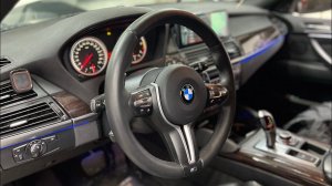 Установка M руля от F серии в BMW E71 / F series steering wheel for BMW E70/71