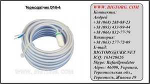 Термодатчик D18 4