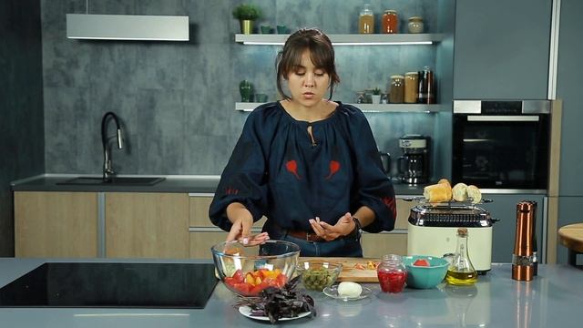 Смачний Італійський Салат Панцанелла. Простий Літній Рецепт Салату.
