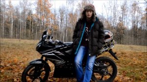 Обзор моего мотоцикла: "Motoland CBR-150" ( Racer Skyway 200.)