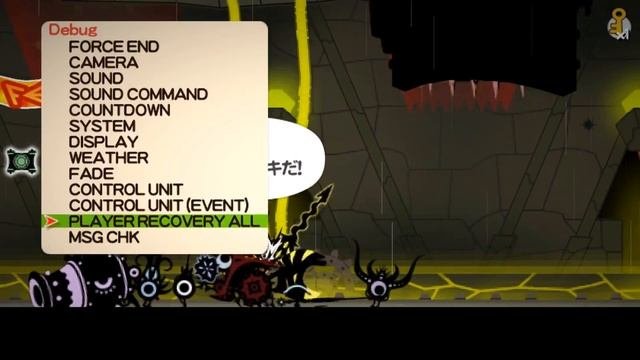 Patapon 3 - Debug Mode Showcase & Gameplay