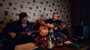 ДДТ -  В Последнюю Осень.  Кавер   на гитарах   Соло  вокал  ритм .