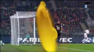 Rennes - Lorient 3-2 1ere MT.CDL 16e 2016-2017