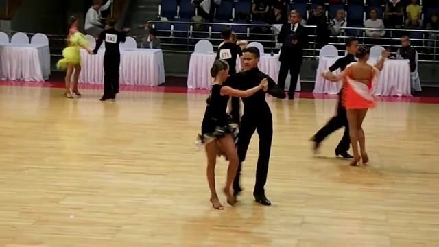 Агишев Кирилл- Ксения. 22.09.13. Ю-1+ Ю-2. смотреть онлайн