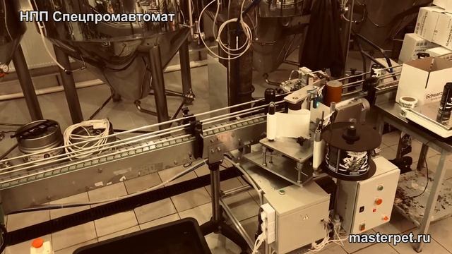 Этикетировочный комплекс — автоматический аппликатор + обкатчик + датировщик — НПП Спецпромавтомат