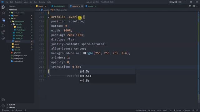 React Responsive Portfolio Website Tutorial For Beginner