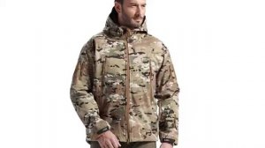 MUST SEE  Hunting Gear Review! FREE SOLDIER Men's Jackets Outdoor Waterproof Softshell Hooded Tac..