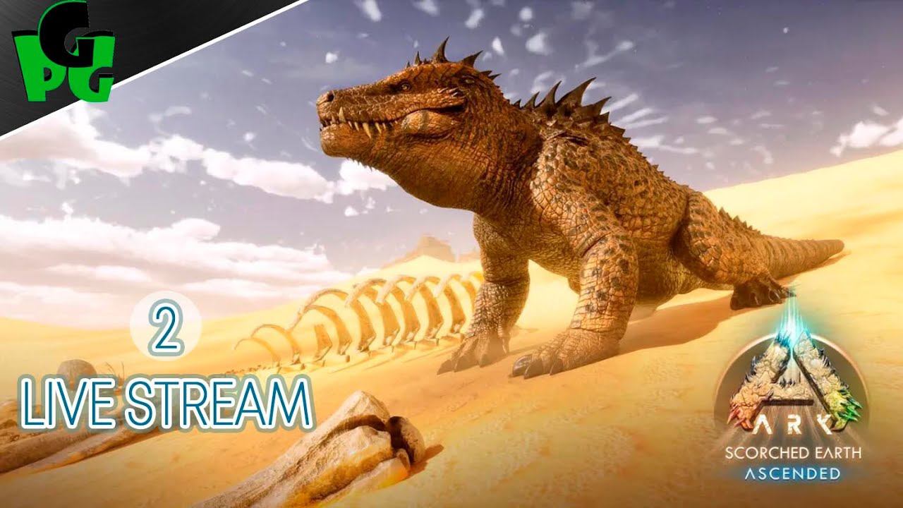 Выживаю как могу Выжженка! в ASA на сервере #arksurvivalascended #arksurvivalevolved #live