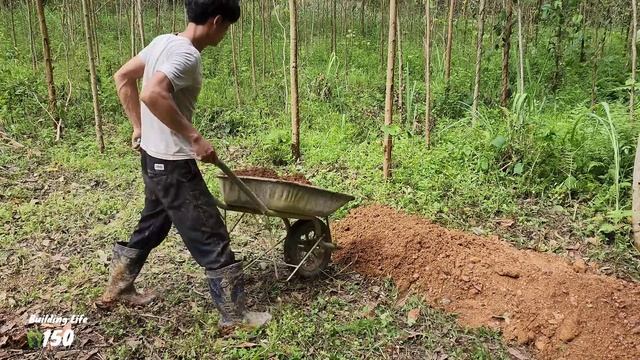 Preparing for the plan to build a new farm, Building Life, Episode 150 смотреть онлайн
