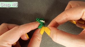 Beaded DINO?. Круглый ДИНОЗАВР из бисера. Мини амигуруми в технике крестик. #DIY #jelljewellery